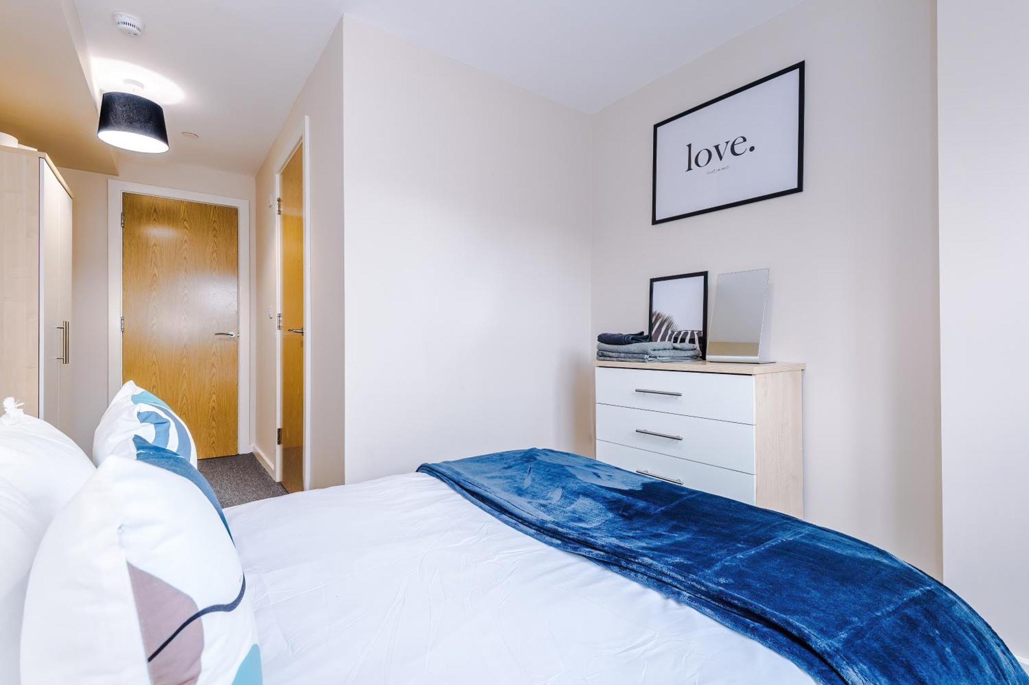 Deluxe New Build 2 Bedroom 2 Bathroom Apartment - Free Secure Parking Manchester Zewnętrze zdjęcie