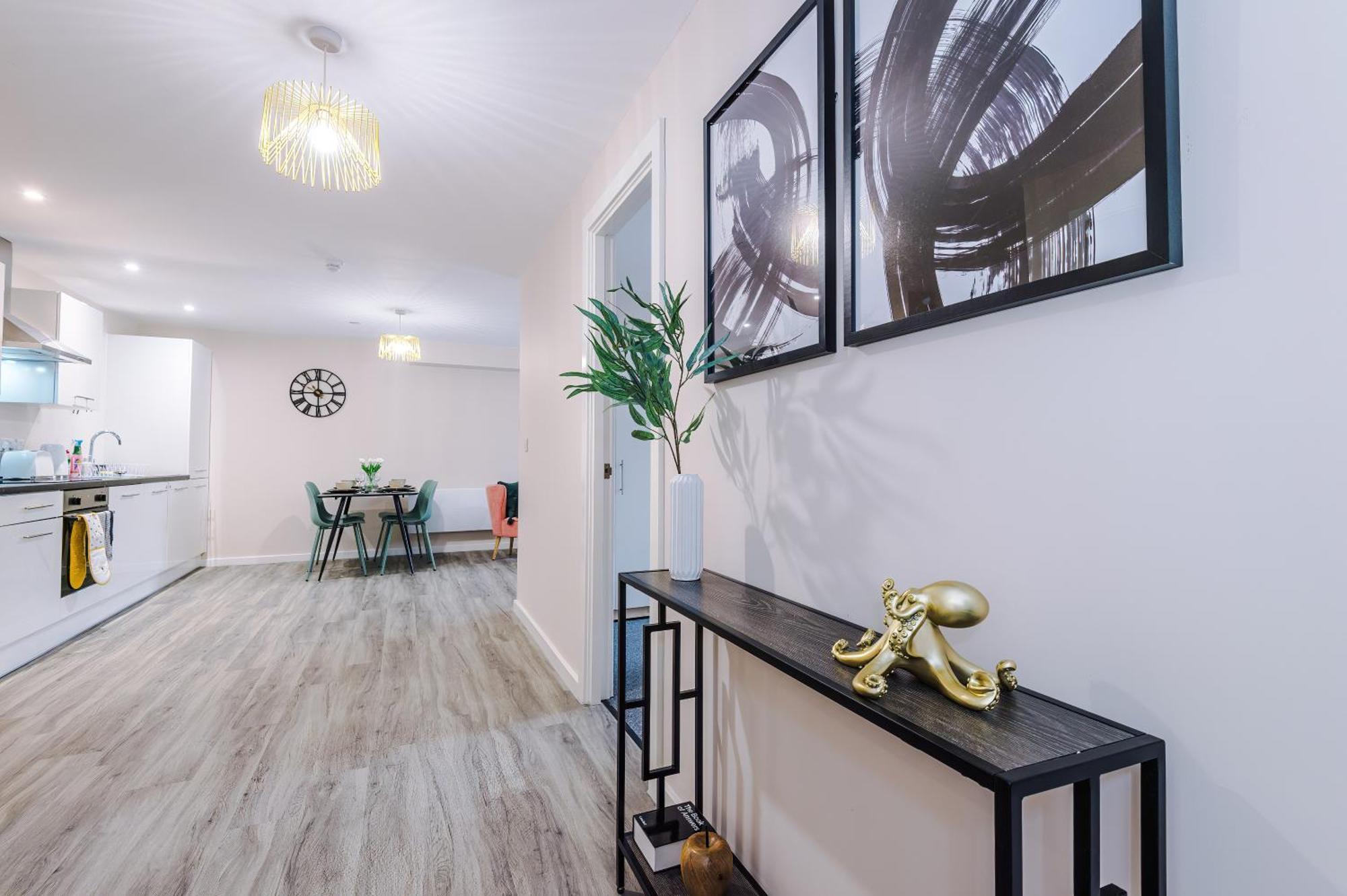 Deluxe New Build 2 Bedroom 2 Bathroom Apartment - Free Secure Parking Manchester Zewnętrze zdjęcie
