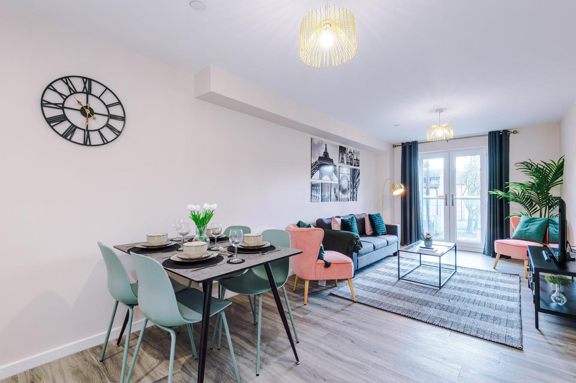 Deluxe New Build 2 Bedroom 2 Bathroom Apartment - Free Secure Parking Manchester Zewnętrze zdjęcie